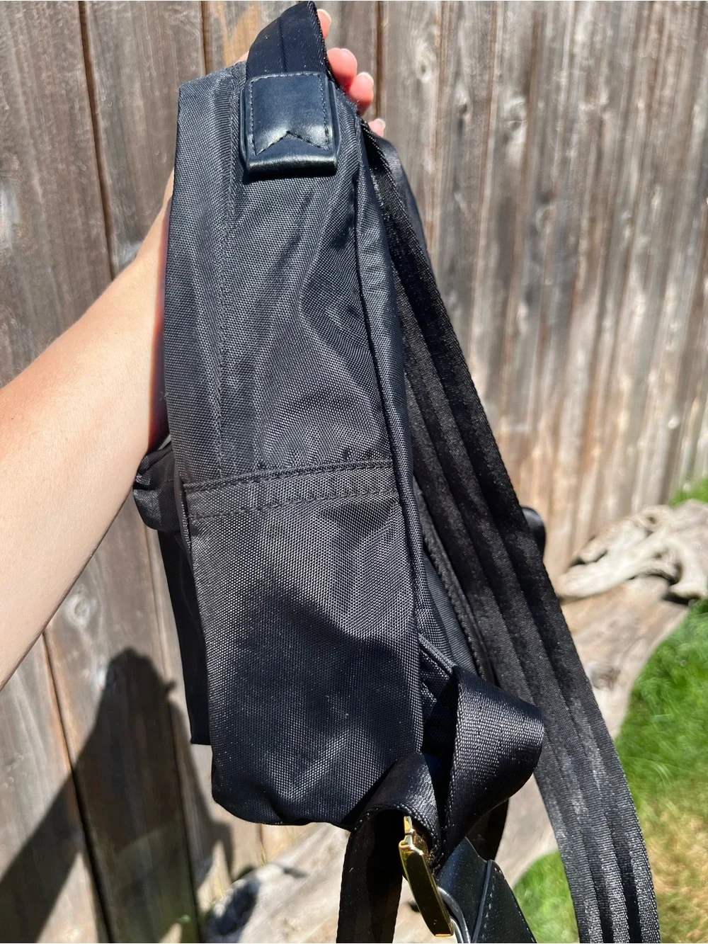 Marc Jacob’s mini nylon backpack purse